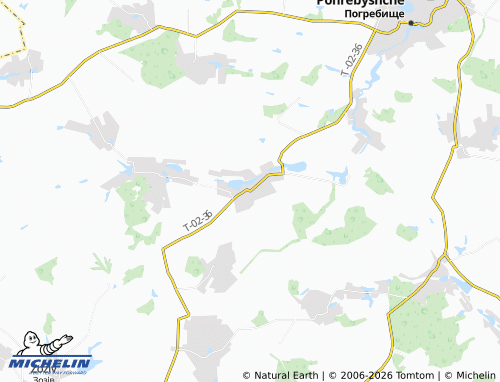 Mappa MICHELIN Spychyntsi - ViaMichelin