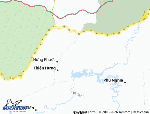 Mapa MICHELIN Phước Thiện - ViaMichelin