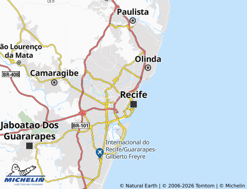 Mappa MICHELIN Torreão - ViaMichelin