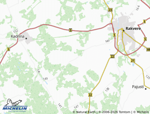 Carte MICHELIN Mädapea - ViaMichelin