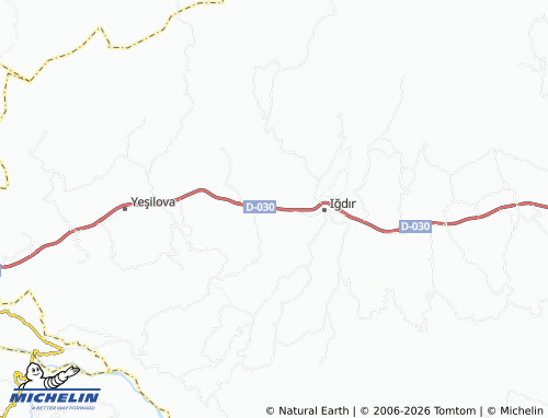 Mapa MICHELIN Samatlar - ViaMichelin