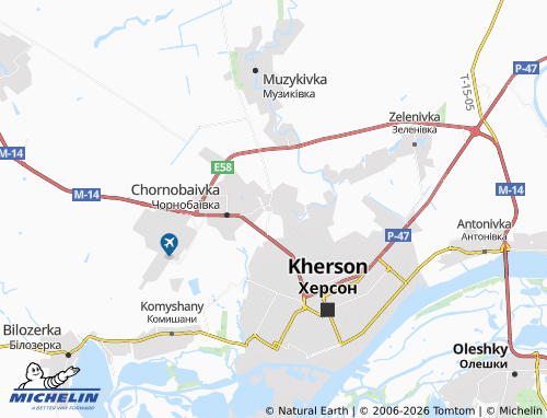 Mappa MICHELIN Stepanivka - ViaMichelin