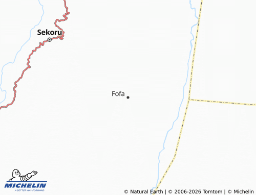 MICHELIN Fofa map - ViaMichelin
