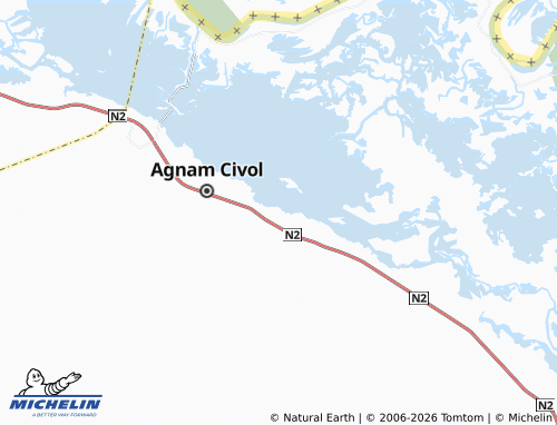 Mapa MICHELIN Agnam Godo - ViaMichelin