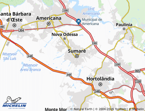 Mappa MICHELIN Parque Franceschini - ViaMichelin
