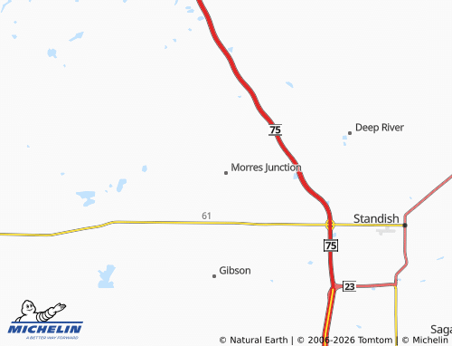Carte MICHELIN Morres Junction - ViaMichelin