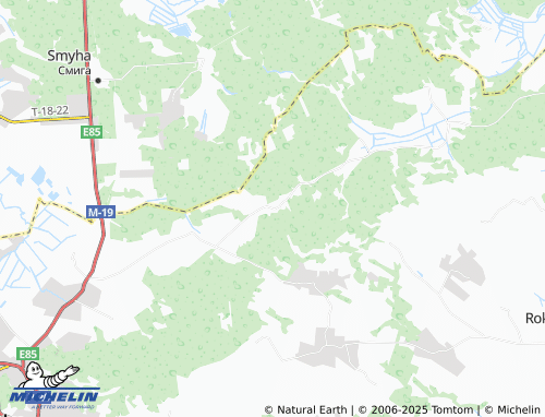 MICHELIN-Landkarte Stizhok - ViaMichelin