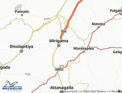 Mappa MICHELIN Halugama Pahala - ViaMichelin
