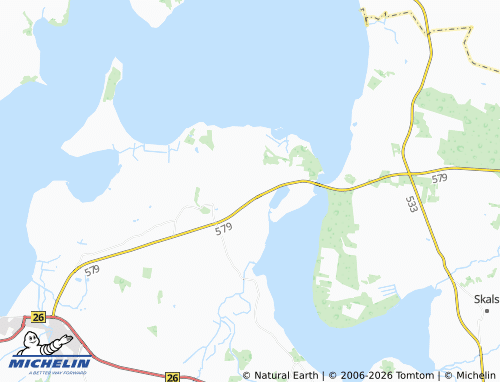 Carte MICHELIN Lund - ViaMichelin