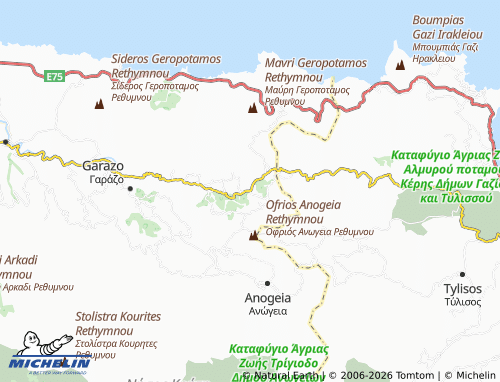 Carte MICHELIN Drosia - ViaMichelin