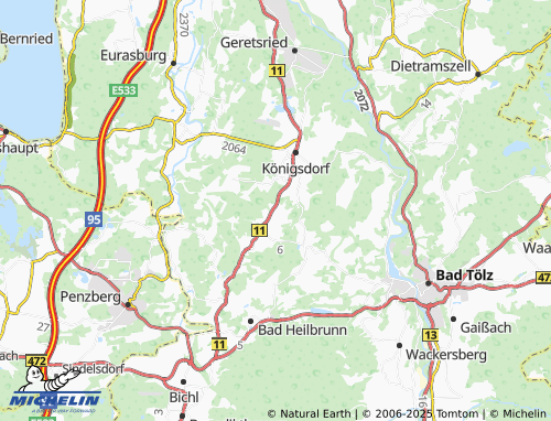 Mapa MICHELIN Graben - ViaMichelin