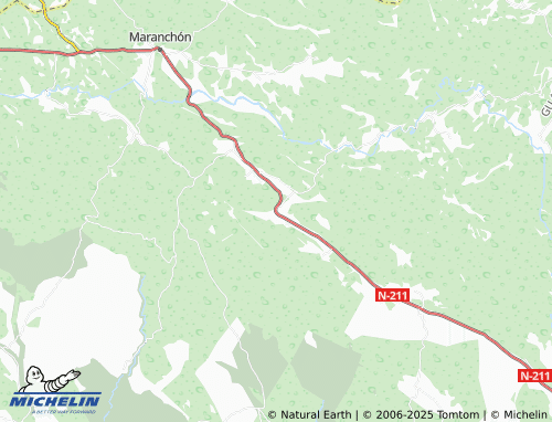 MICHELIN Anquela del Ducado map - ViaMichelin