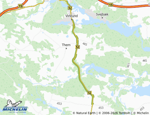 Carte MICHELIN Salten - ViaMichelin