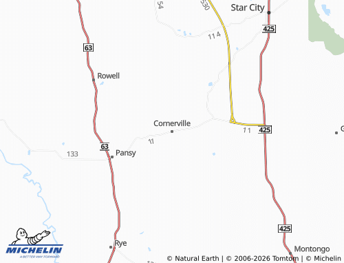 Carte MICHELIN Cornerville - ViaMichelin