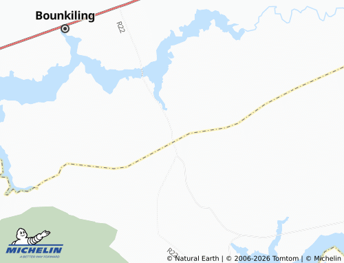 Mappa MICHELIN Ndiama - ViaMichelin