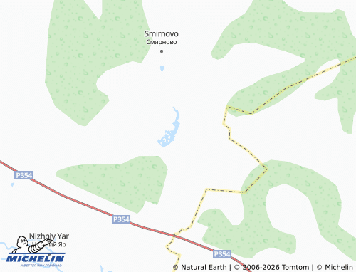 MICHELIN-Landkarte Podkorytova - ViaMichelin