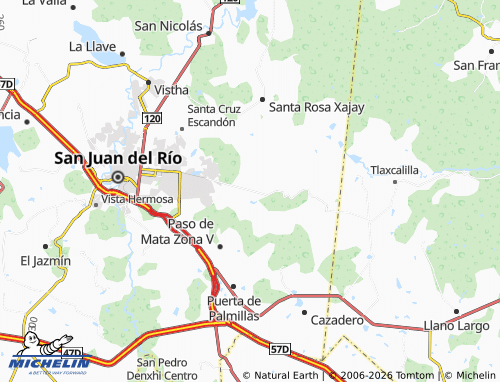 Mappa MICHELIN Villas Fundadores - ViaMichelin