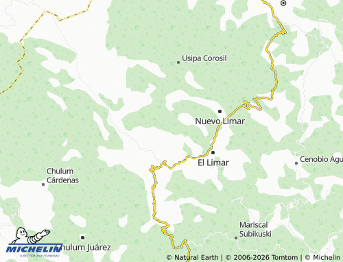 MICHELIN Masoja Chico map - ViaMichelin