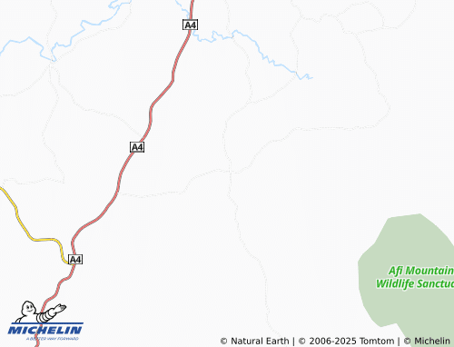 MICHELIN Okundi map - ViaMichelin