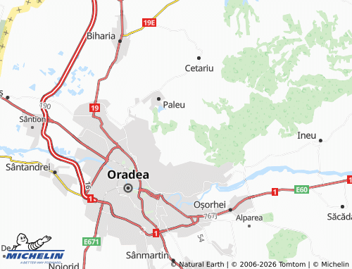 Mappa MICHELIN Săldăbagiu De Munte - ViaMichelin