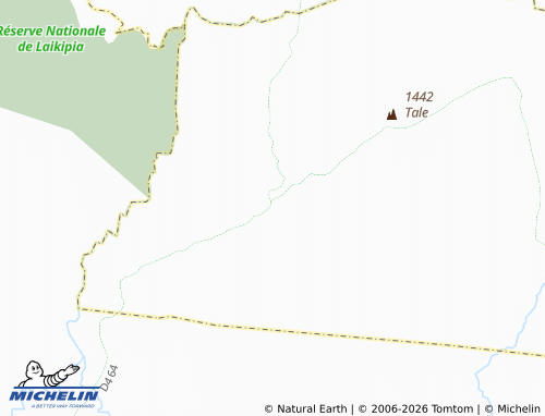 MICHELIN Ol Doinyo Ngiro map - ViaMichelin