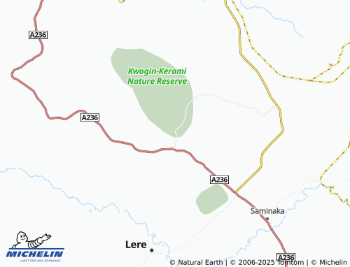 MICHELIN Kayarda map - ViaMichelin