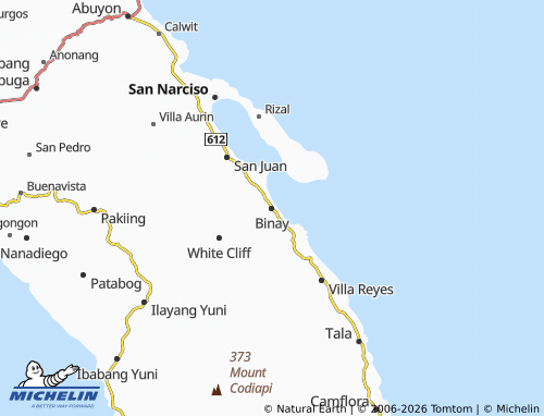 MICHELIN Binay map - ViaMichelin