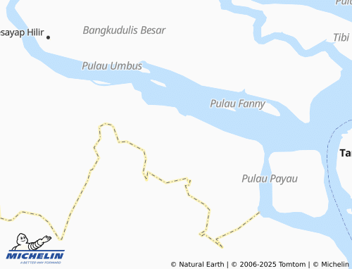 MICHELIN Bandan Bikis map - ViaMichelin