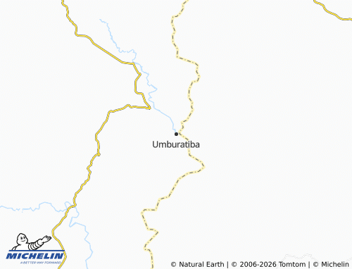 Mappa MICHELIN Umburatiba - ViaMichelin