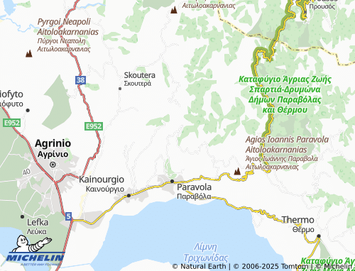 Carte MICHELIN Peristeri - ViaMichelin