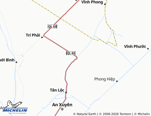 MICHELIN Tân Phú map - ViaMichelin