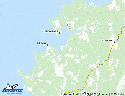 MICHELIN Merexo map - ViaMichelin