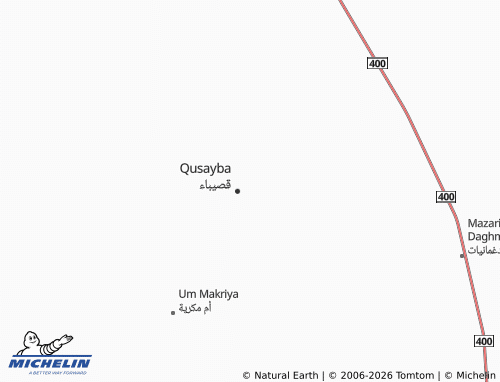 MICHELIN-Landkarte al-Nakheel - ViaMichelin