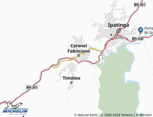 Mapa MICHELIN Nossa Senhora da Penha - ViaMichelin