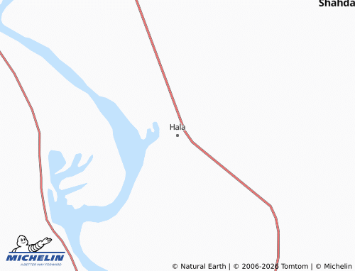 MICHELIN Hala map - ViaMichelin