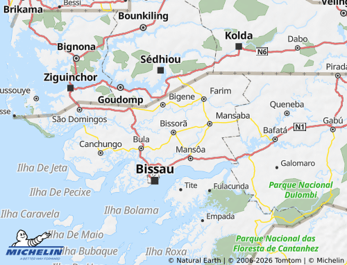 Mappa MICHELIN Bissorã - ViaMichelin