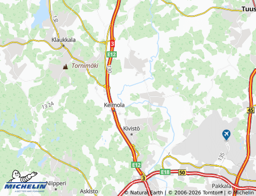 Carte MICHELIN Kotamäki - ViaMichelin