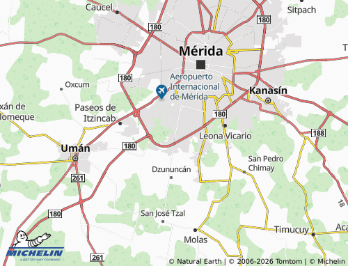 MICHELIN-Landkarte Estrella del Sur - ViaMichelin