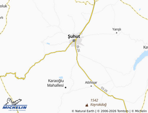 Kaart MICHELIN Mahmut - ViaMichelin