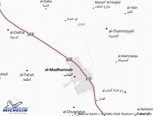 MICHELIN-Landkarte al-Manar - ViaMichelin
