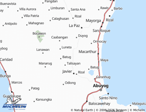 MICHELIN Palale 1 map - ViaMichelin