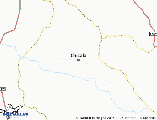 MICHELIN-Landkarte Chicala - ViaMichelin