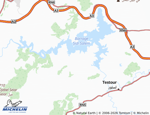 Carte MICHELIN Douar Ech Chabia - ViaMichelin
