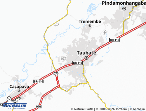 Mapa MICHELIN Esplanada Independência - ViaMichelin