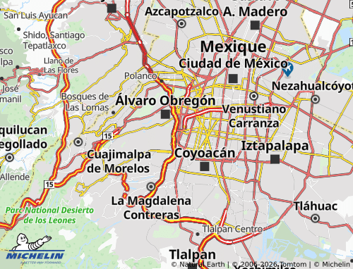 Mapa MICHELIN Nonoalco - ViaMichelin