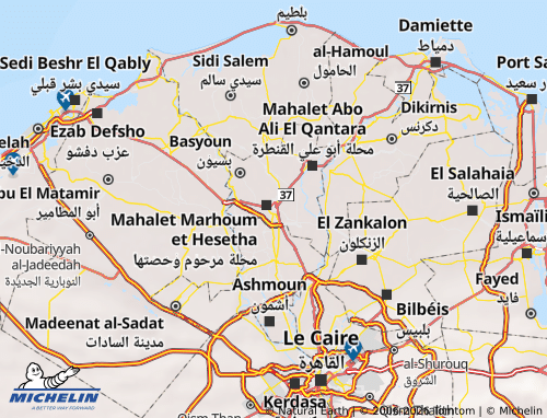 Mappa MICHELIN Tanta - ViaMichelin