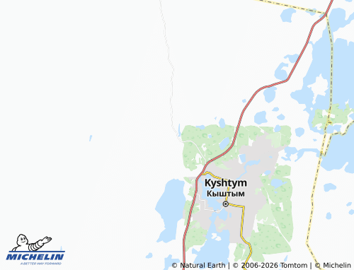 MICHELIN-Landkarte Kanifol'nyy - ViaMichelin