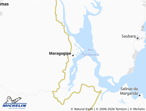MICHELIN Maragogipe map - ViaMichelin
