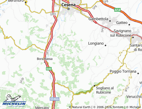 MICHELIN Ardiano map - ViaMichelin