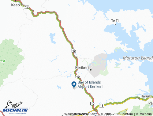 Mapa MICHELIN Waipapa - ViaMichelin